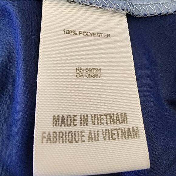 Columbia VTG Titanium LightWeight Waterproof  1/2 Zip Windbreaker Womens Med - Picture 10 of 11